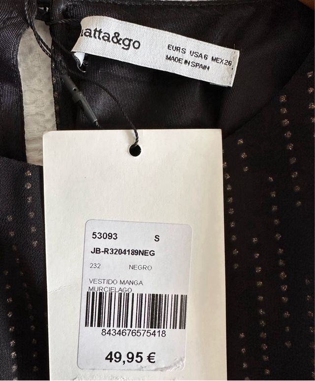 Vestido Renatta&go preto