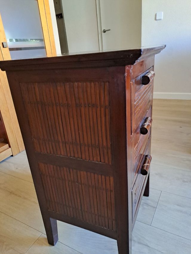Cajonera mesilla mesita auxiliar madera