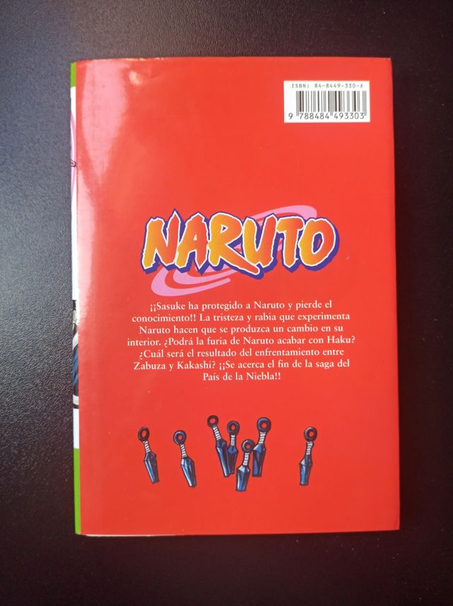 Manga Naruto Tomo 1 y 4