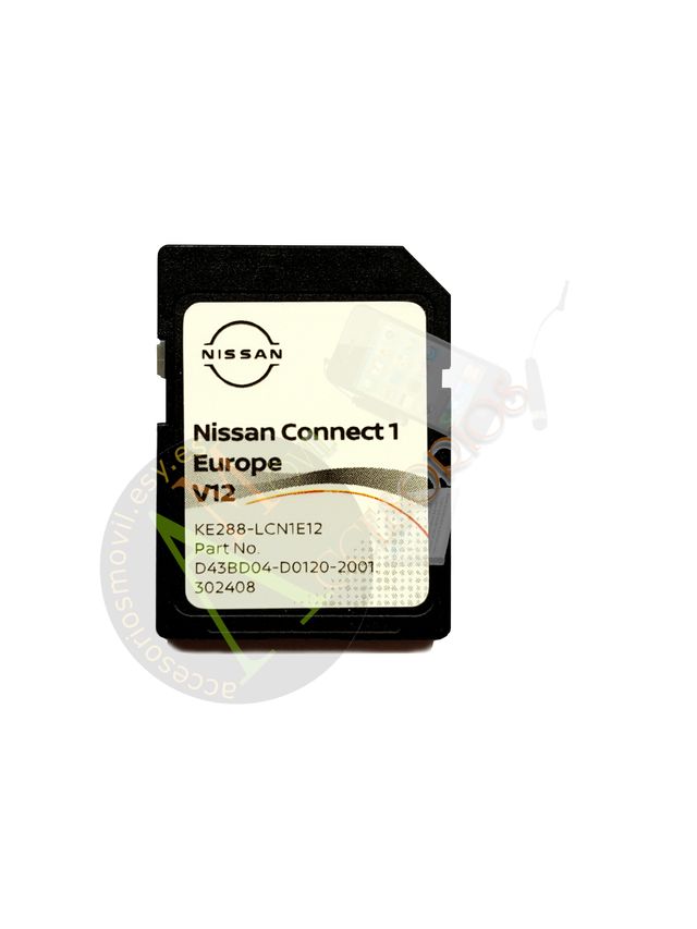 NISSAN CONNECT1 V12 LAST SAT NAV LCN1 SD CARD 2023