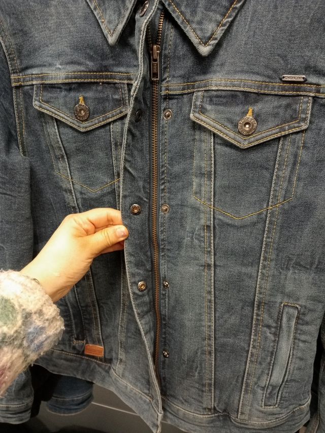 Cazadora overlap  vaquera M