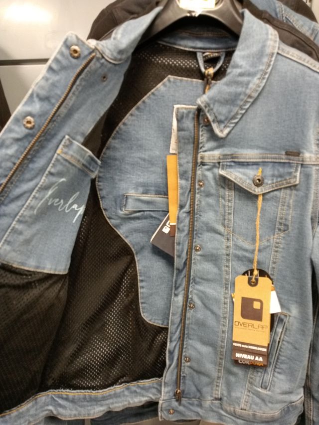 Cazadora vaquera overlap M