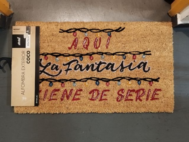Felpudo,alfombra Stranger things.