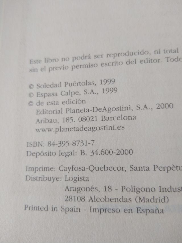 La rosa de plata de Soledad Puertolas