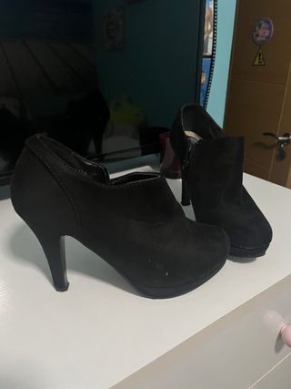 Botines de tacon