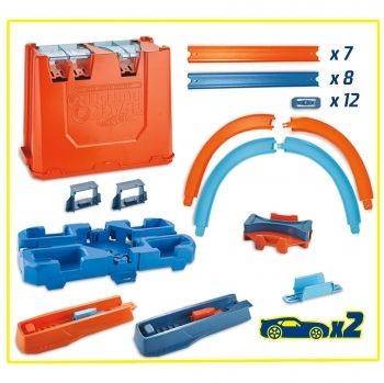 Pista hot wheels track buider