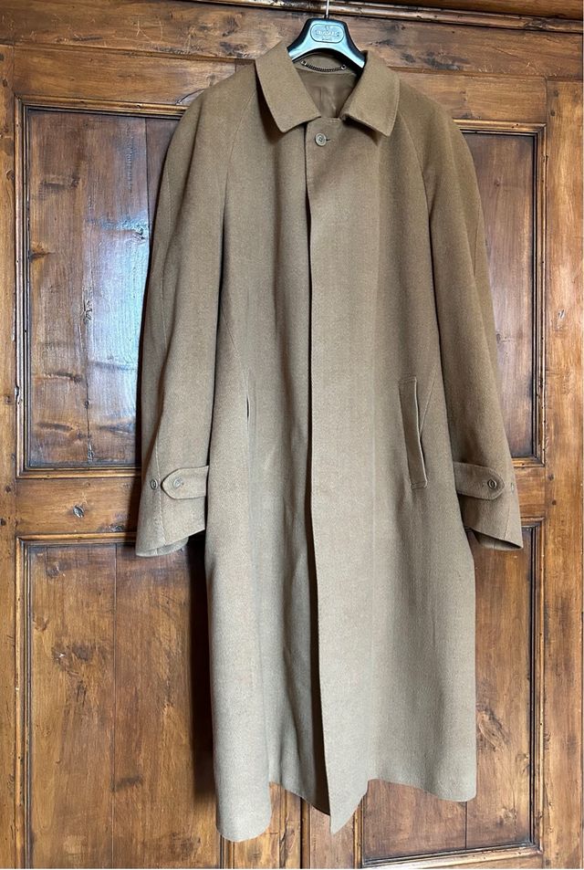 Cappotto uomo Lubiam color cammello pura lana