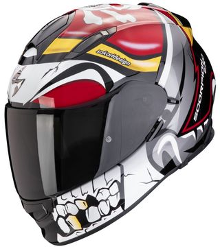 ¡20%DTO! SCORPION CASCO EXO-491 PIRATE RED