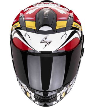 ¡20%DTO! SCORPION CASCO EXO-491 PIRATE RED