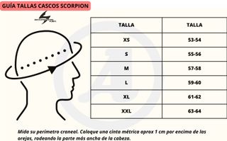 ¡20%DTO! SCORPION CASCO EXO-491 PIRATE RED