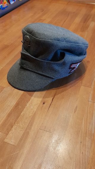Berretto in panno WWII, del gruppo SS Italiane.