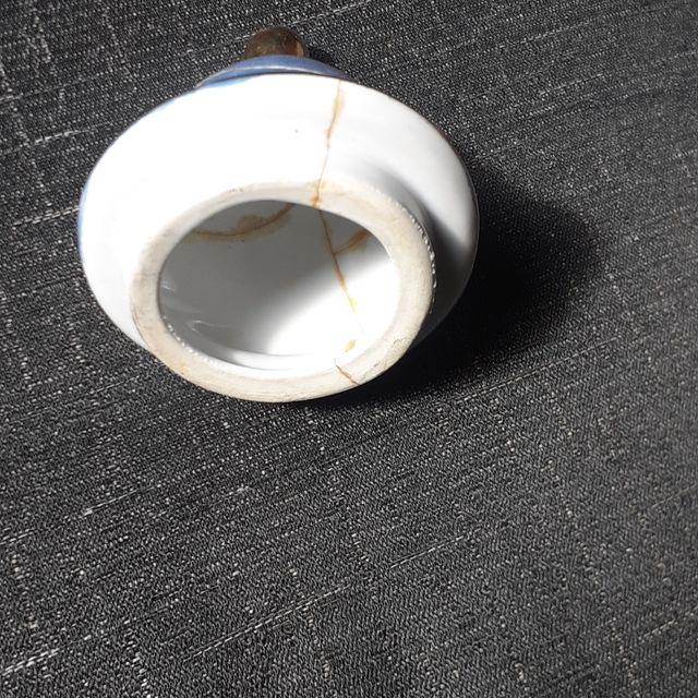 Juegos de café/Frutero blanco. Poco usados.