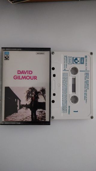 PINK FLOYD David Gilmour Cintas Cassette