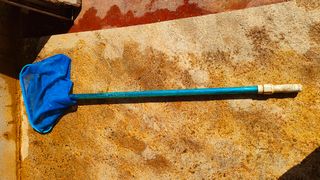 Red recoge hojas piscina