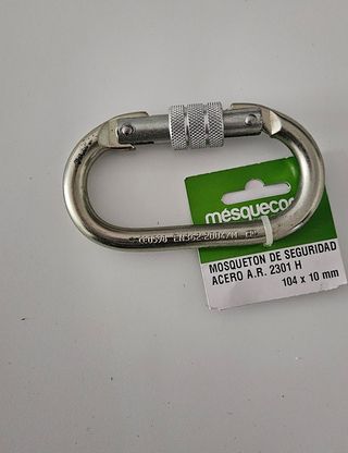 MOSQUETON DE ALTURA DE CALIDAD