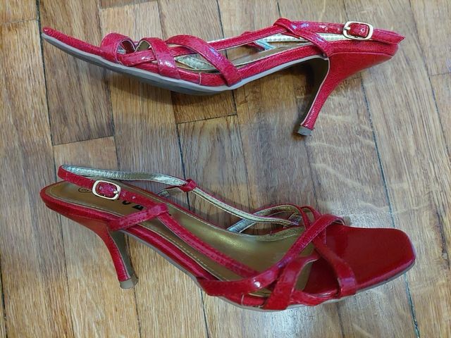 Sandali in pelle Square shoes