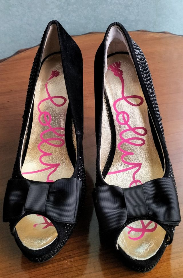 Zapatos ceremonia, ante y pedrería 