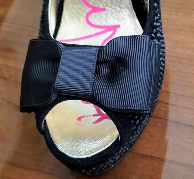 Zapatos ceremonia, ante y pedrería 