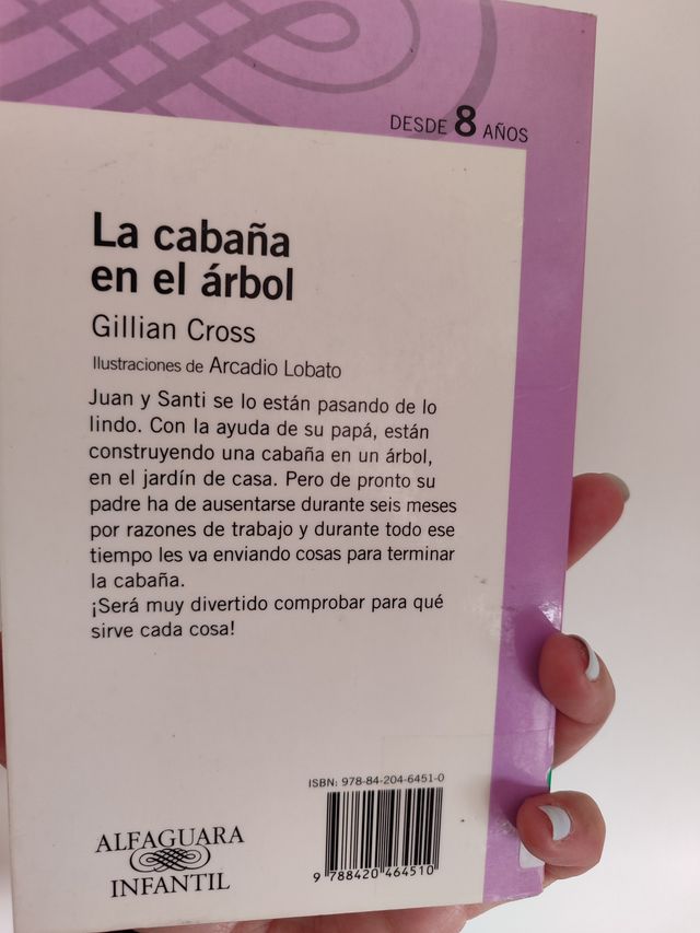 La cabaña en el árbol Gillian cross Alfaguara infa