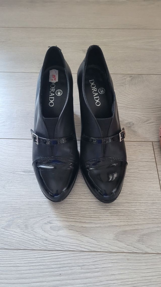 LOTE zapatos tacón T37