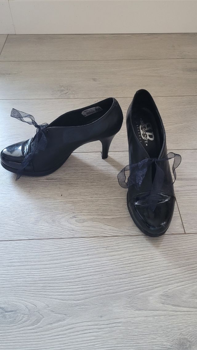 LOTE zapatos tacón T37