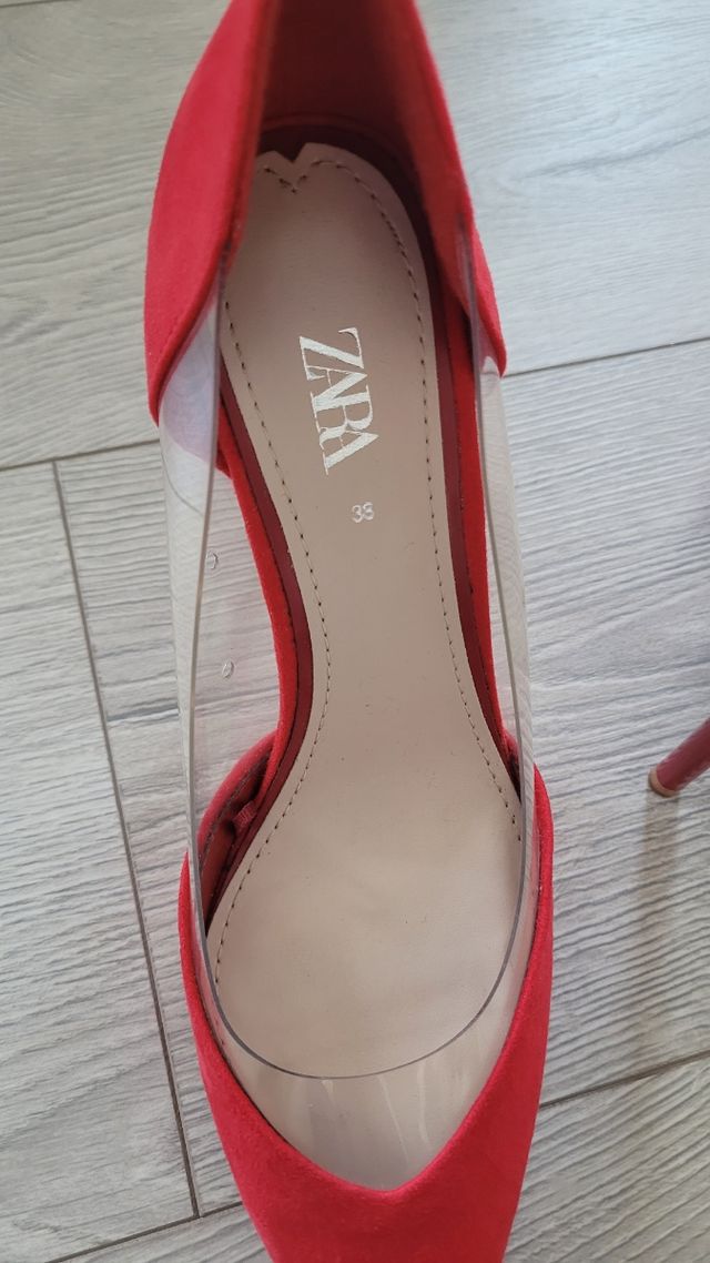 TACONES ROJOS T38