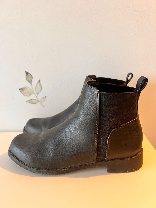 Botines mujer negros