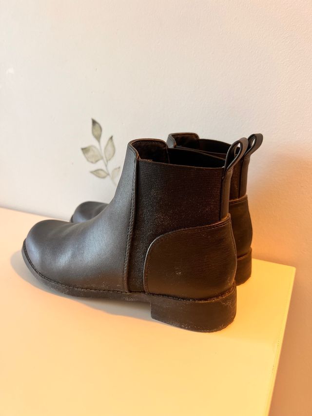 Botines mujer negros