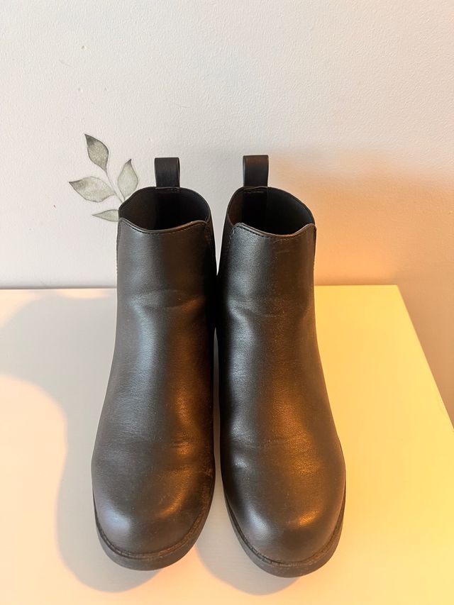 Botines mujer negros