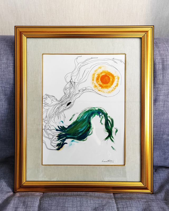 Dipinto ad olio, Il Mondo Capovolto