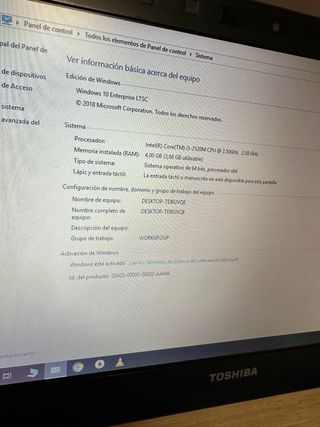 Portatil Toshiba Portege R830
