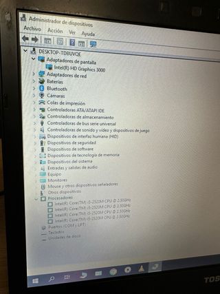 Portatil Toshiba Portege R830