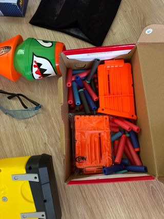 Pistolas nerf fornite