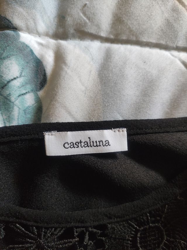  Vestido túnica negro