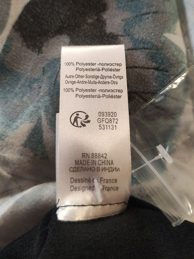  Vestido túnica negro