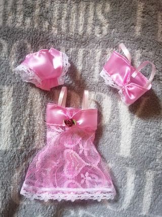 conjunto Ropa lencería muñeca Barbie