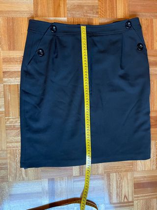falda negra