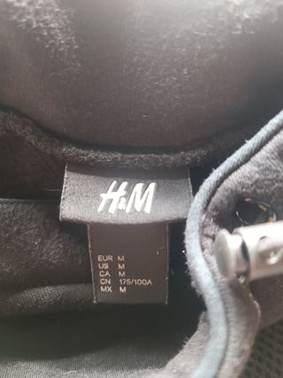 Jersey negro H&M Talla M.