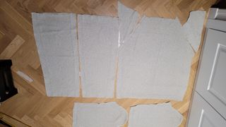 Piezas de tela vestido vintage