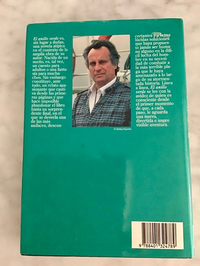 Libro El Anillo Verde. Alberto Vázquez-Figueroa