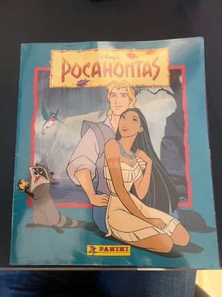 Album cromos pocahontas completo disney