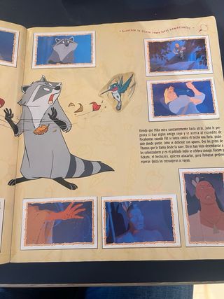 Album cromos pocahontas completo disney