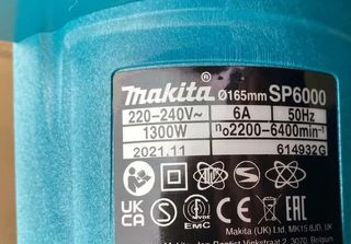 Tronzadora Makita SP 6000 J en Systainer