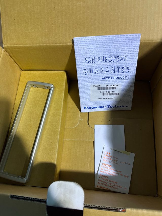 Radio Cassette Panasonic