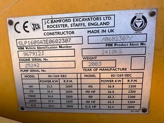 MINI PALA JCB ROBOT 160 CON RETRO.