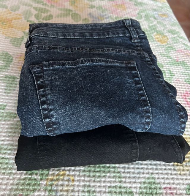 2 X Pantalones tejanos hombre
