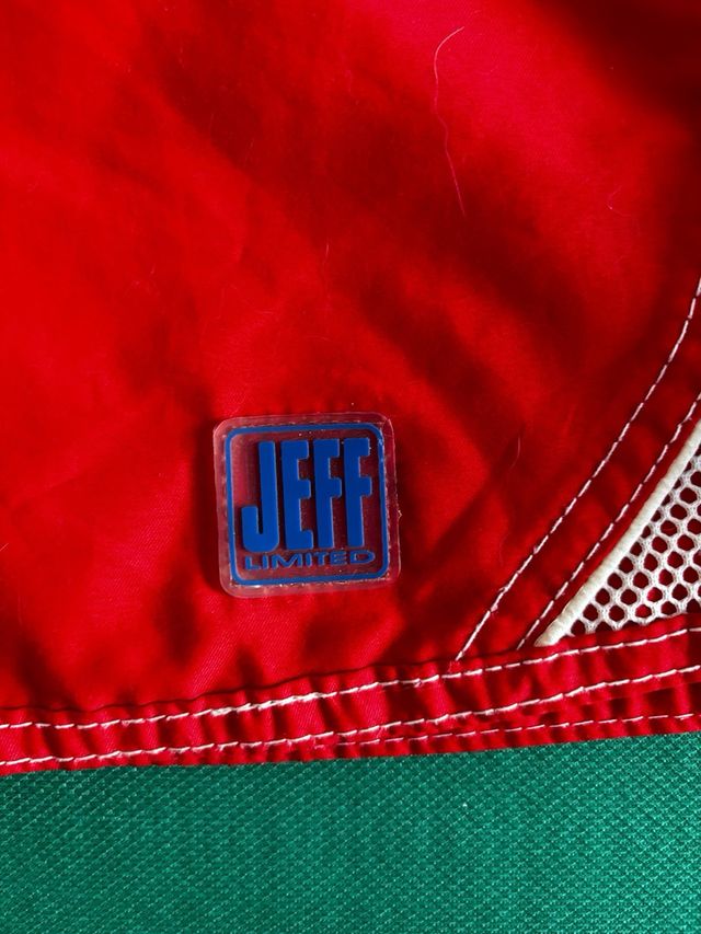 Costume mare JEFF LIMITED rosso