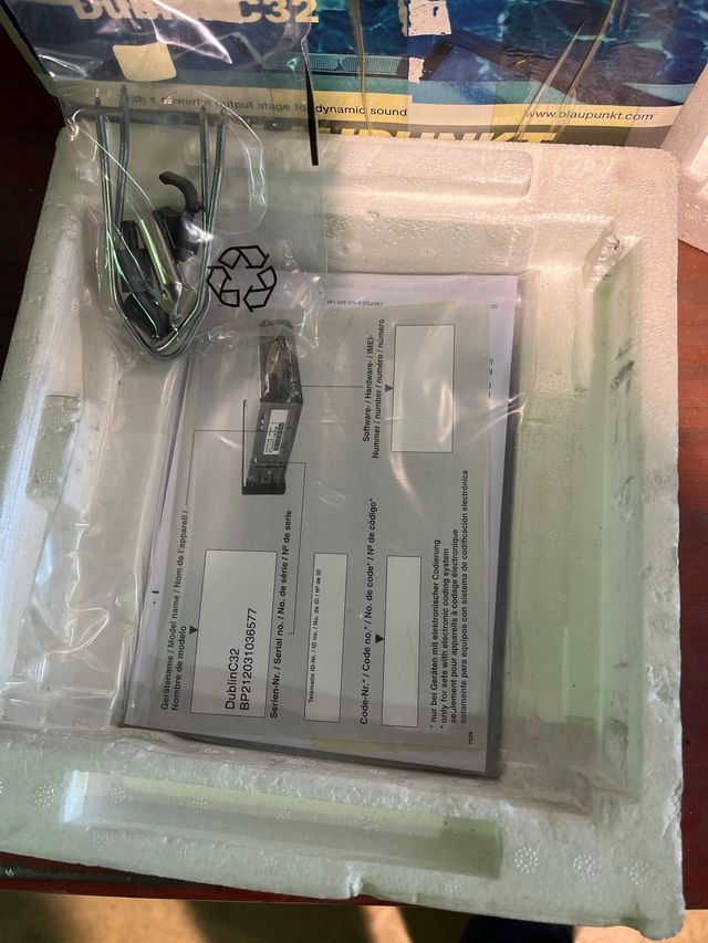 Radio cassette Blaupunkt