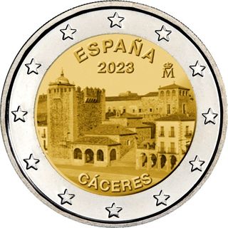 Monedas 2 euros España 2025 y anteriores.