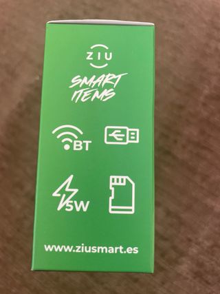 Altavoz bluetooth portatil Ziu nuevo